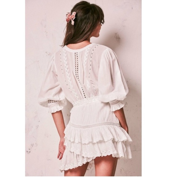 NWOT LoveShackFancy Lorelei Dress - Picture 12 of 12